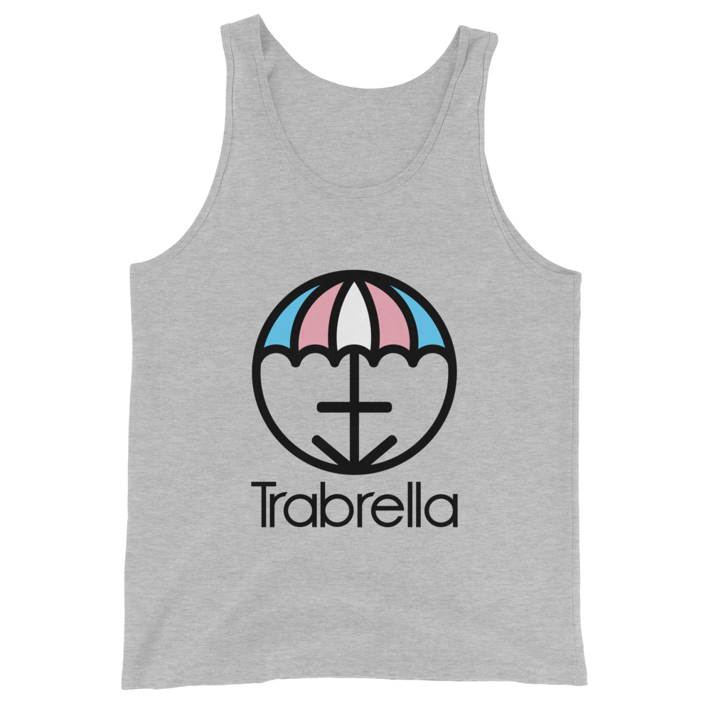 Trabrella Logo with Trans Colors Tank Top